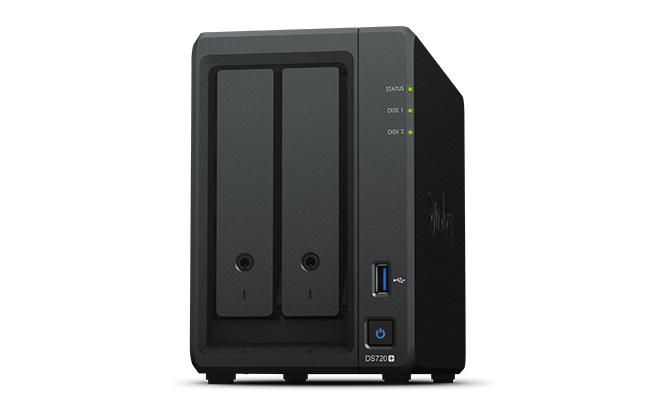 東芝14TB HDD x 2つき】Synology DS720+ - PC周辺機器